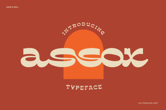 Assox Font: A Whimsical Display Typeface for Digital Designers