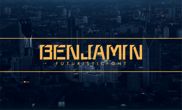 Benjamin Display Font for Bold Brand Campaigns