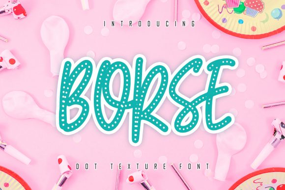 Borse Display Font for Creative Product Design