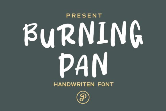 Burning Pan Font for Fresh and Quirky Branding