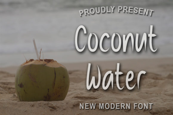 Coconut Water Font: A Refreshing Display Type for Designers