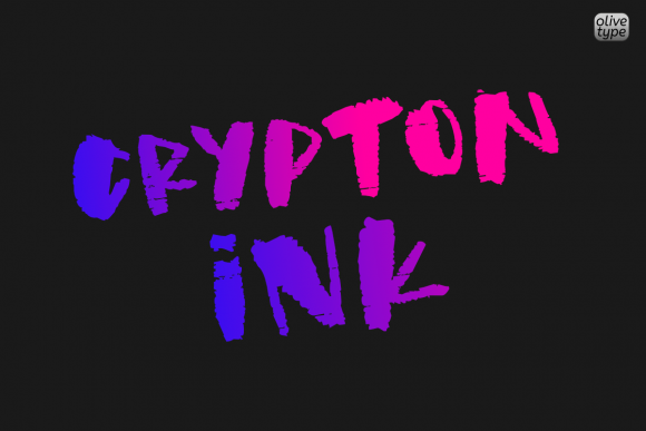 Crypton Ink Font for Modern Web Design Projects