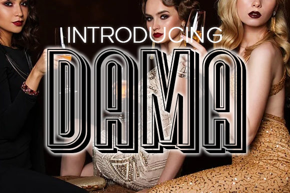 Dama: A Bold Display Font