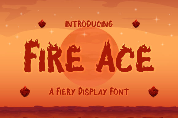 Fire Ace Font: A Fiery Typeface for Editorial Impact
