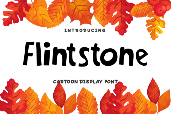 Flintstone Font for Creative and Playful Designs