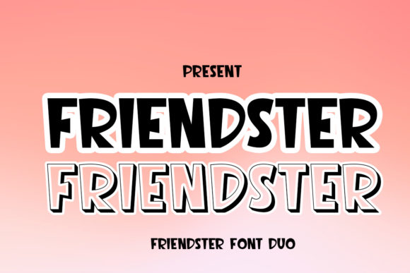 Friendster Display Font for Memorable Branding and Visuals