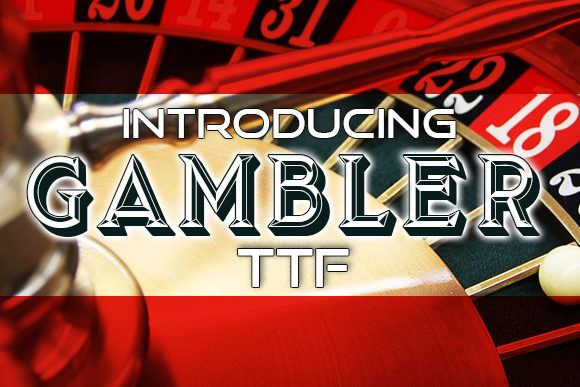 Gambler Font for Editorial Design