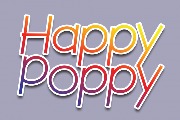 Happy Poppy Font Brings Personality to Branding Projects