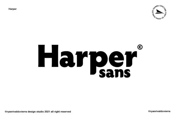 Harper Font: A Bold Display Typeface for Digital Branding