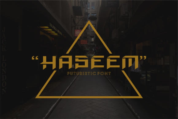 Haseem: A Bold Display Font for Editorial Design