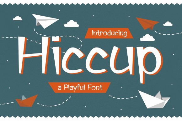 Hiccup Font: A Whimsical Display Typeface for Creative Branding