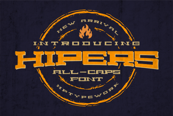Hipers Font for Business Branding