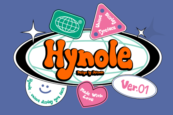 Hynole Display Font for Stylish Headlines and Logotype Projects