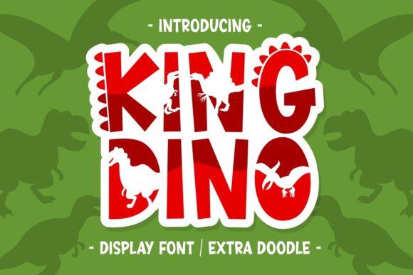 King Dino Font: A Bold, Friendly Typeface for Creative Makers