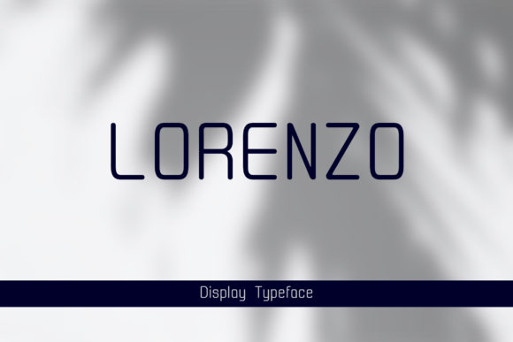Lorenzo Display Font for Creative Makers