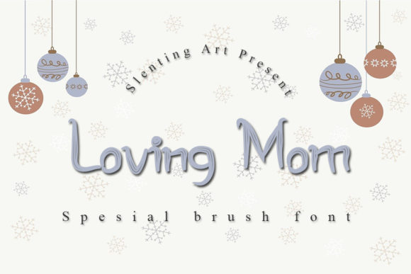Loving Mom Display Font for Bold Web Typography