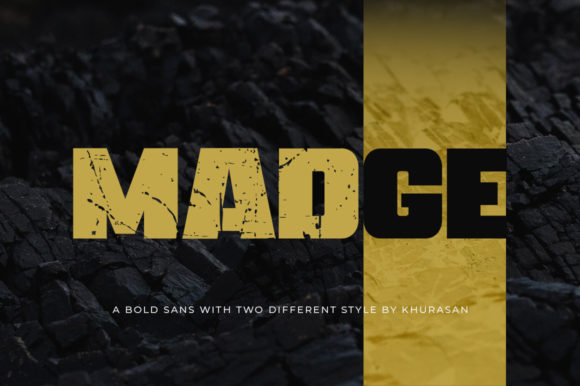 Madge Display Font for Eye-Catching Campaign Design