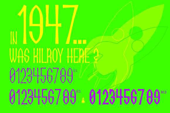 Obed: A Quirky Display Font for Creative Makers