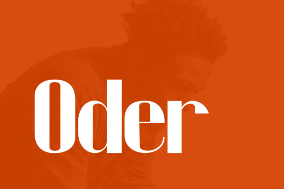 Oder Display Font for Creative Web Designs and Makers