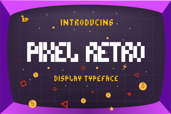Pixel Retro: A Versatile Display Font for Creative Branding