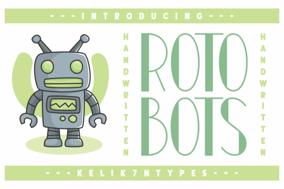 Rotobots Font for Professional Branding and Display