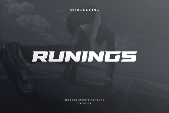 Runings Font: A Bold Display Typeface for Strong Branding