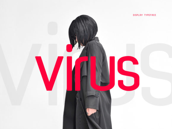 Virus Font for Makers: Modern Typography with Creative Flair